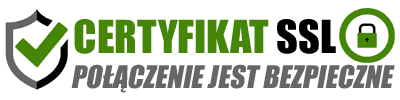 Ta strona korzysta z zabezpieczenia SSL - połączenie jest bezpieczne!